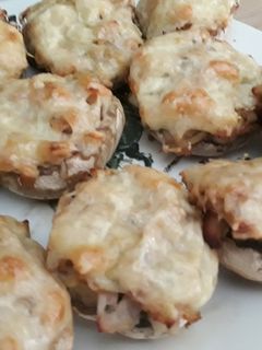 Töltött gomba recept fotója