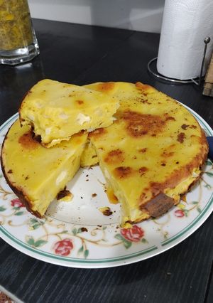 Una foto de Pan de maíz con queso a la sartén 🤗
