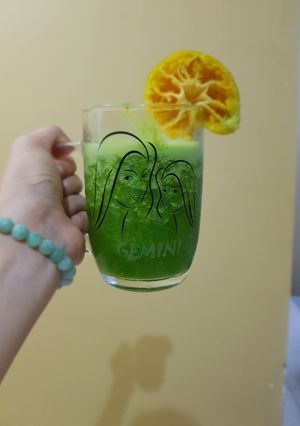 Foto resep (Menu diet) healthy green juice