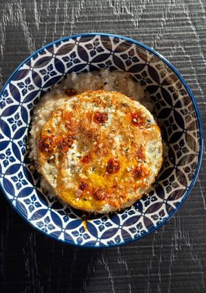 A picture of Savory Oats (breakfast).