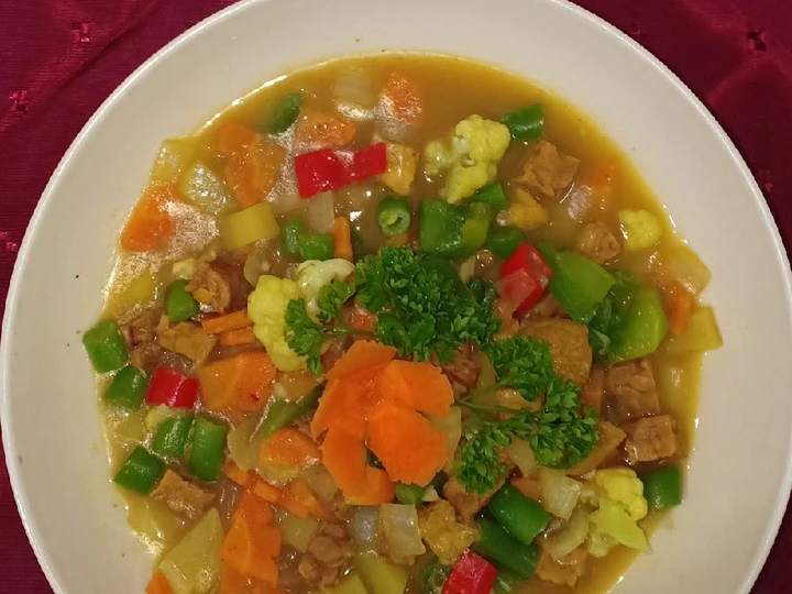 Cara Gampang Membuat Resep Tumis sayur bumbu kari yang Menggugah Selera Anti Ribet, Bisa Manjain Lidah