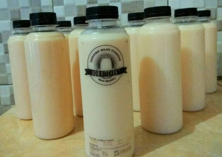 Simple Puding Sedot 4 Varian - Silky Milky Ever (Step By Step)