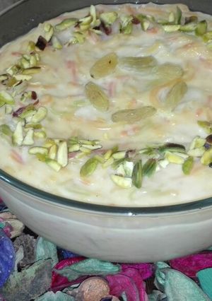 A picture of Custard Sheer Khorma.