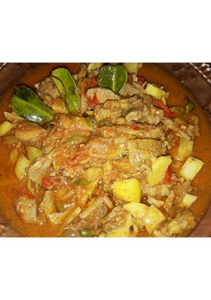Foto resep Bistik penyet pedas manis