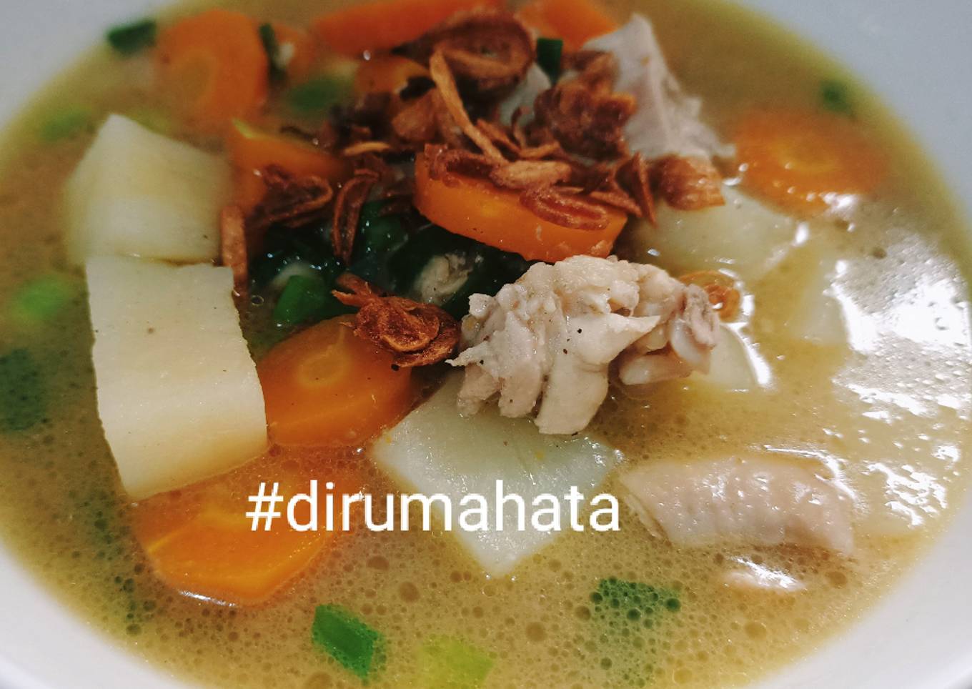 Sop Ayam Ala Pak Min Klaten