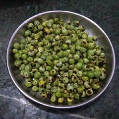 A picture of Roasted Green peas.