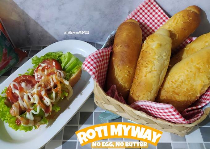 Resep Roti MyWay (No Egg, No Butter)