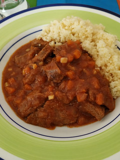 Una foto de Carne en salsa