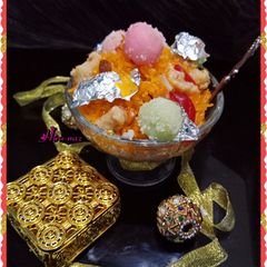 A picture of Zarda (Yellow Sweet Rice).
