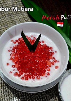 Foto resep Bubur Sagu Mutiara Merah-Putih 🇮🇩🍵😍😋