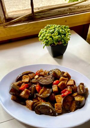 Foto resep 531. Terong Tahu Saus Tiram