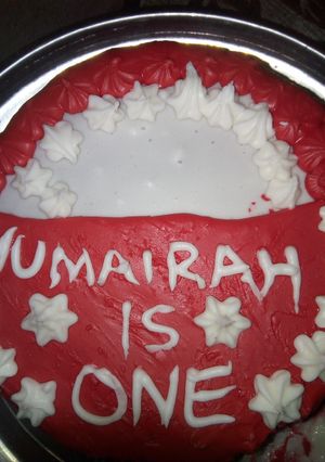A picture of Royal icing.
