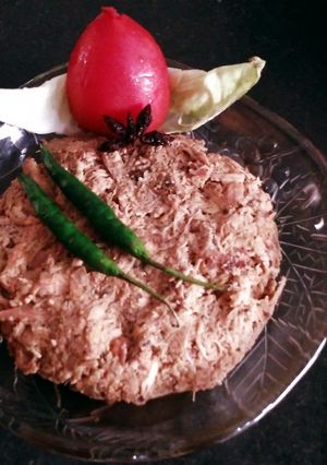 A picture of Chicken bharta.