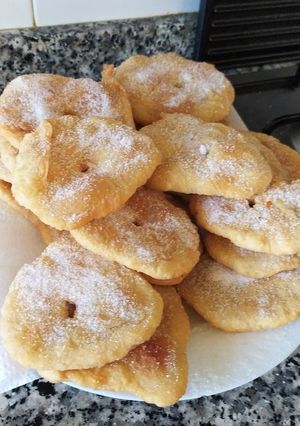 Una foto de Torta fritas sin grasa