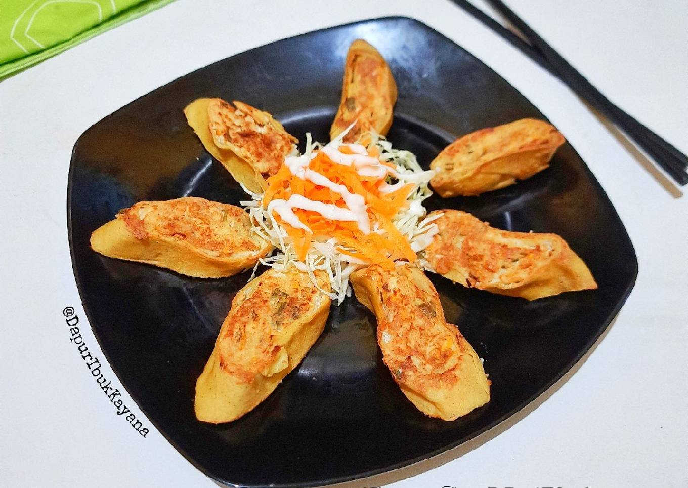 777. Egg Roll Tahu Gluten Free No Oil