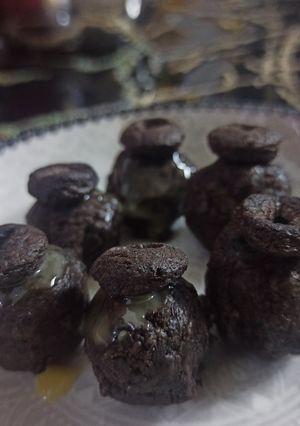 صورة لوصفة كرات الاوريو