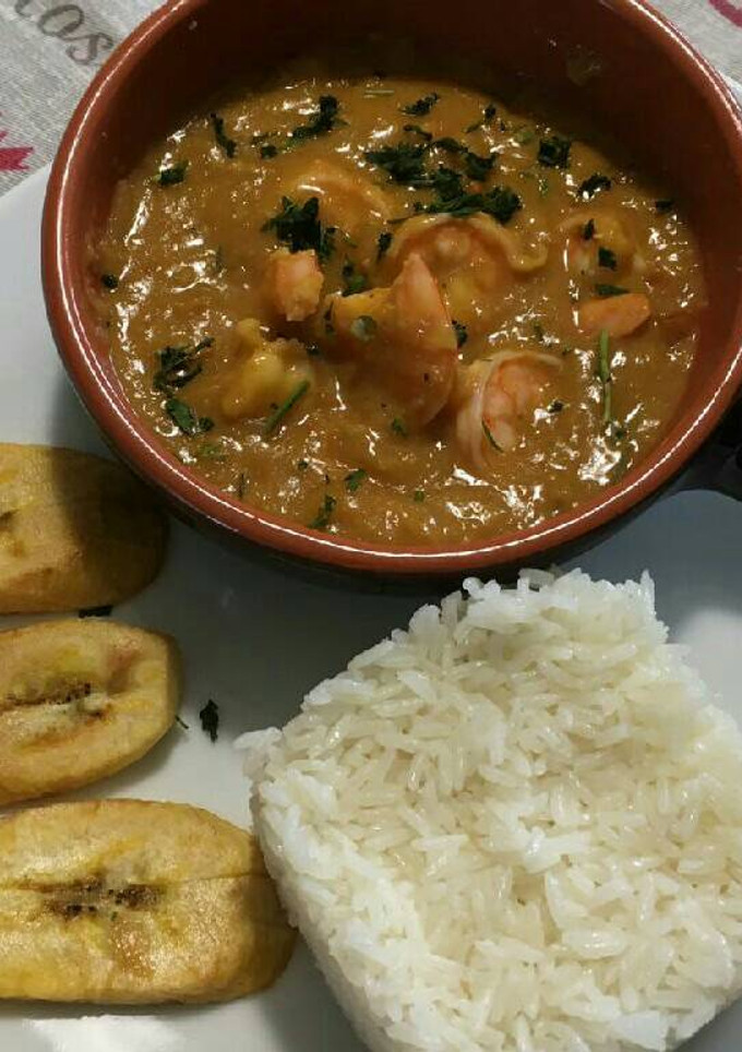 Una foto de Sango de camarones