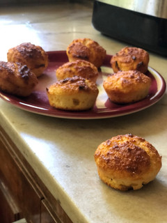 Una foto de Muffins de coco
