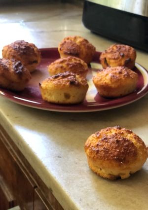 Una foto de Muffins de coco