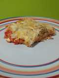 Hojaldre de atún, pimiento y tomate