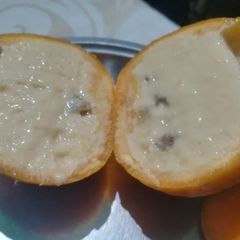 A picture of Orange kulfi.