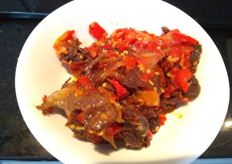 Anti Ribet, Memasak Dendeng Balado Enak Dan Mudah