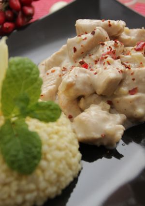Gyömbéres csirke ragu (Tejmentes, gluténmentes, tojásmentes) recept fotója