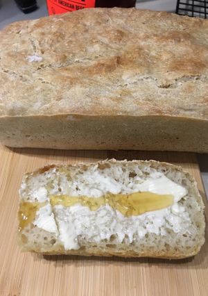 Una foto de Pan con Harina de Maíz