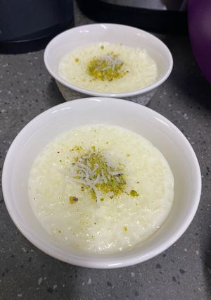 صورة لوصفة رز بالحليب