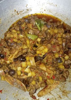 Foto resep Sambel goreng kentang hati ampela