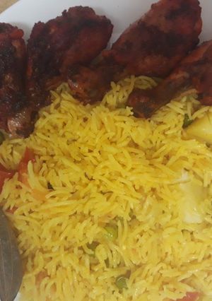 A picture of Quick Tandoori chicken fry.