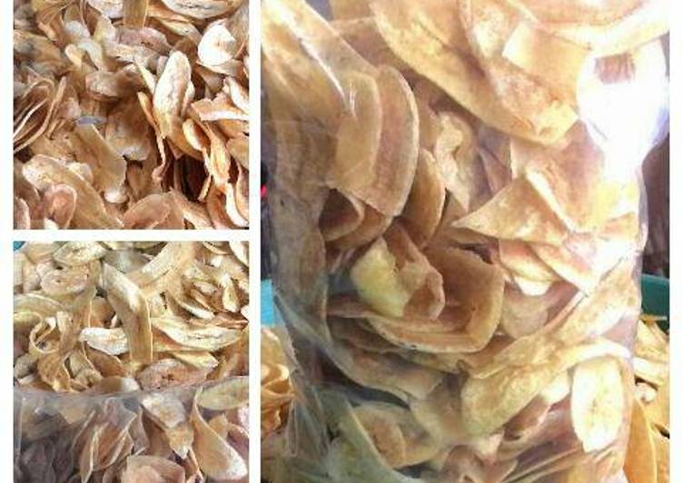 Bahan Keripik Pisang Gurih renyah | Cara Buat Keripik Pisang Gurih renyah Yang Mudah Dan Praktis