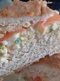Boiled Eggy yoggy toasted baps