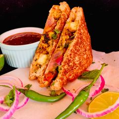 A picture of Paneer Tikka Sandwich.