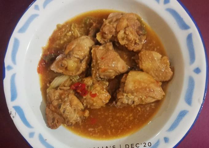 Standar Cara praktis membuat Ayam Gongso yang sempurna