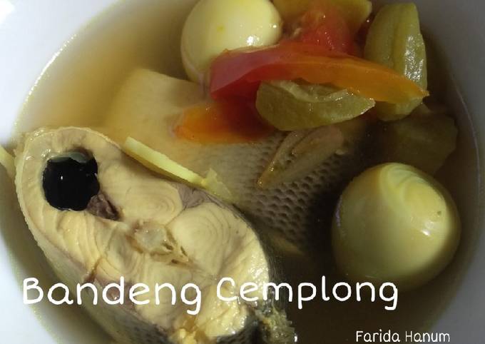 Resep Sup Ikan Bandeng Kuning (Cemplong khas Surabaya) Anti Gagal