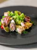 Spaghetti di Zucchine con Pesce