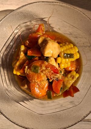 Foto resep Asam Manis Udang Ayam