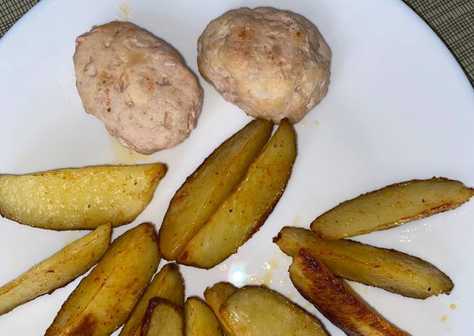 Пряный картофель по-деревенски в духовке