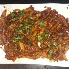 A picture of Sesame honey chilli potato.