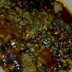A picture of Melon soup.