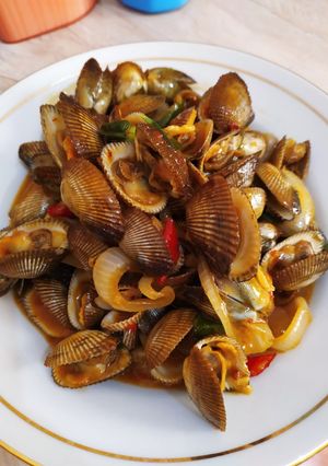 Foto resep Kerang dara saus padang