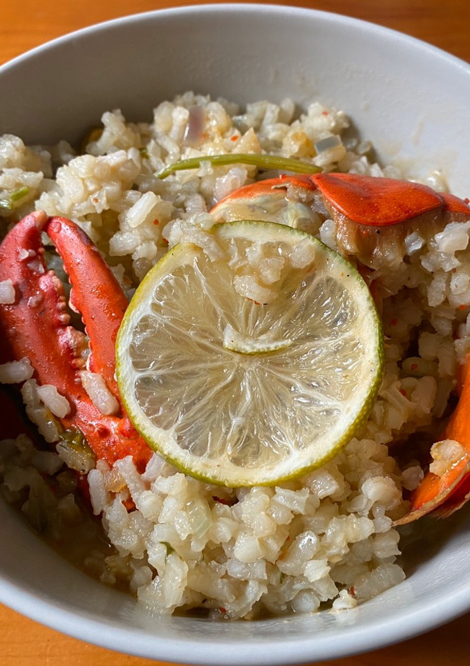 Una foto de Arroz con bogavante