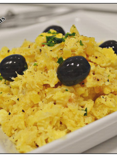 Una foto de Bacalhau a brás (Thermomix)
