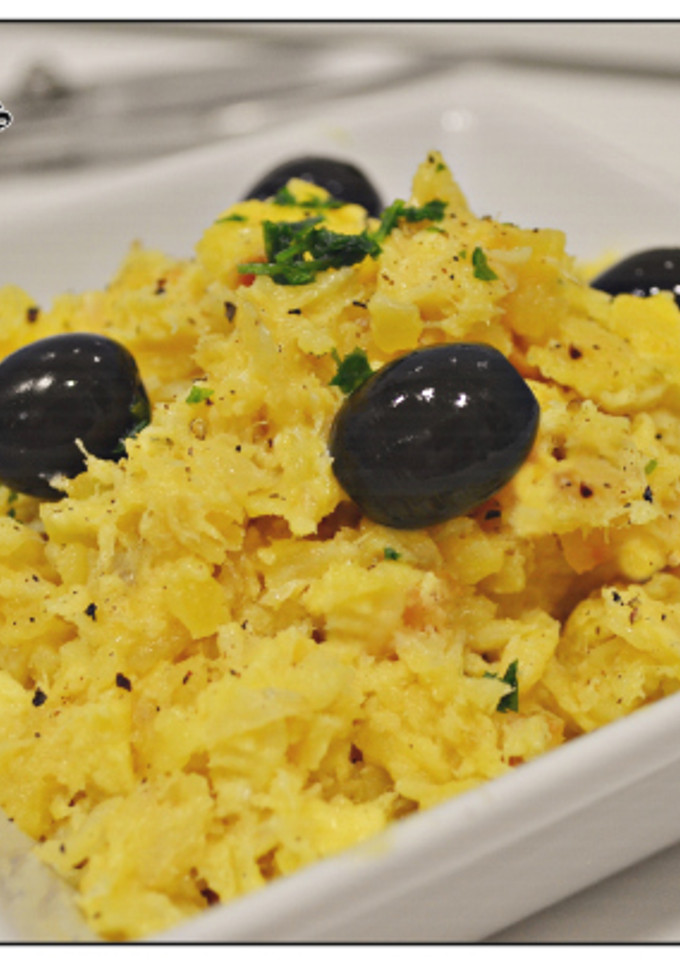 Una foto de Bacalhau a brás (Thermomix)