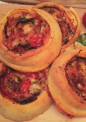 Une photo de Roulés apéritifs italiens
