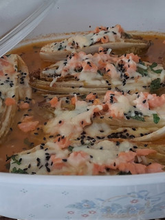 Una foto de Endivias al horno con salmón