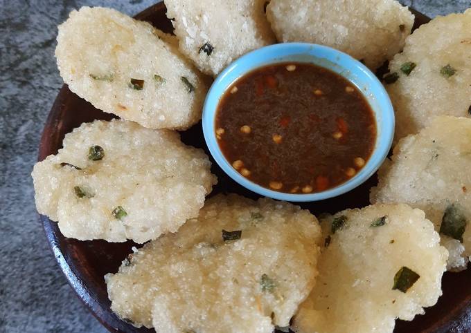 Aci Goreng (Nasi) dengan sambal Petis