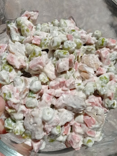 عکسی از دستور سالاد نخودفرنگی