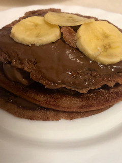 Una foto de Tortitas de avena y plátano 🍌